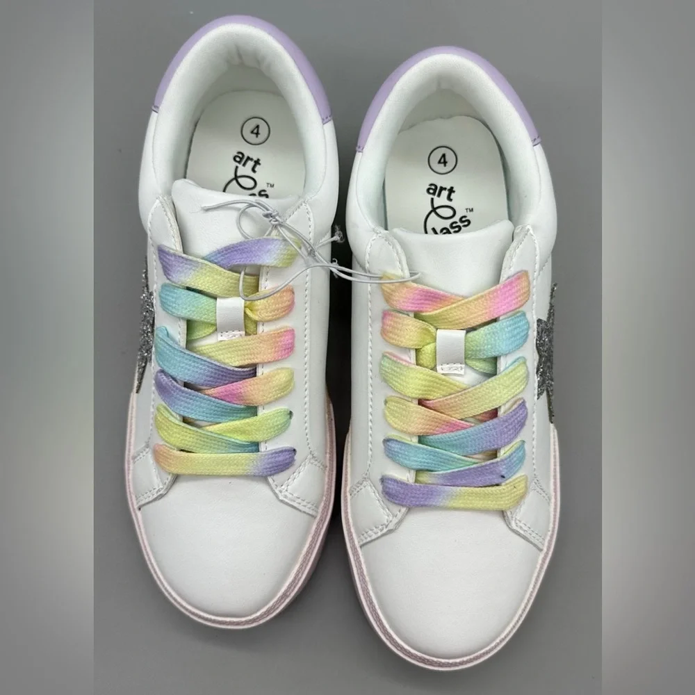 Kids Shoes Girls Kaitlyn Court Sneakers - Art Class - Multiple sz. Avail